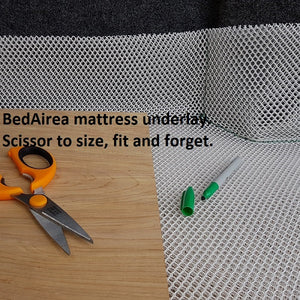 Fit a BedAirer mat for a dry mattress. Anti condensation underlay to prevent mould and mildew