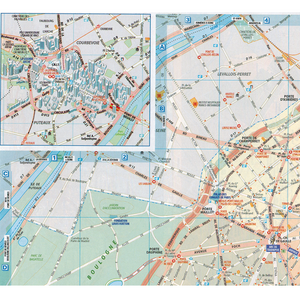 Europe spiralbound michelin atlas 2023 paris city map preview 9782067173682 vicarious media books