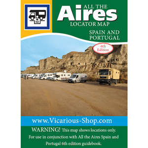 Locator Map All The Aires Spain & Portugal 6th Edition