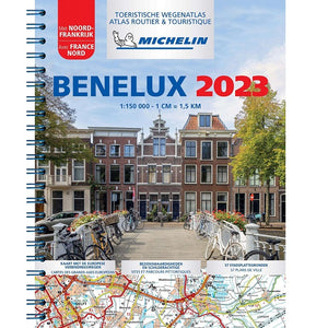 2023 Michelin Benelux Spiralbound Atlas