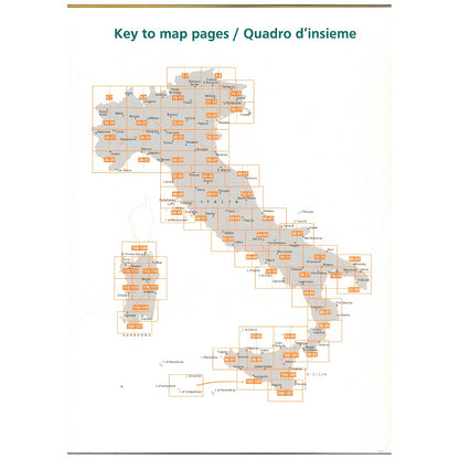 Michelin Italy Spiralbound Road Atlas 9782067257900