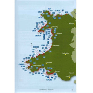 Sea View Camping Wales by vicarious media books united kingdom uk campsite guidebook map