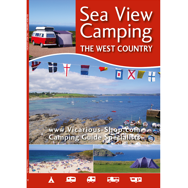 Sea View Camping West Country 2023 9781910664223 front cover