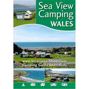 Sea View Camping Wales by vicarious media books united kingdom uk campsite guidebook front cover