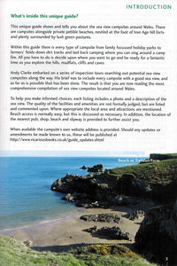 Sea View Camping Wales by vicarious media books united kingdom uk campsite guidebook 