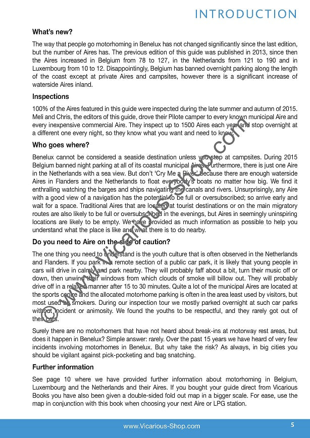 All the Aires Belgium, Luxembourg and the Netherlands IBSN:9781910661063 Vicarious Media Motorhome Guidebook, Motorhoming, Aires, Stopovers, Caravan, Caravanning entry